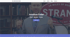 Desktop Screenshot of jonathanfader.com